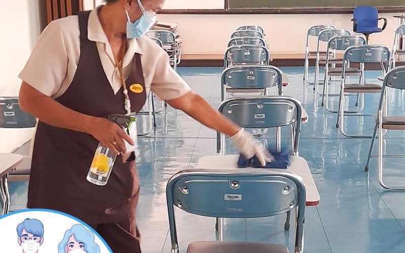 泰国商会大学的清洁阿姨们以最会照顾同学们而出名